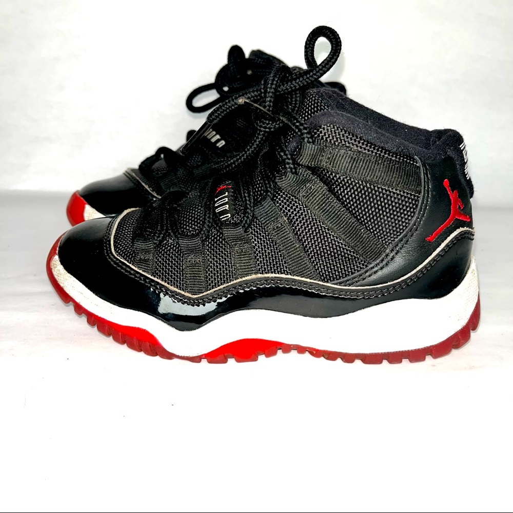 Nike Jordan 11 Retro PS Kids Bred 2019" 378039-061